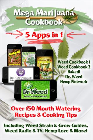 5-in-1 Mega Marijuana Cookbook