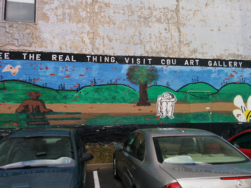 CBU Art Gallery Mural