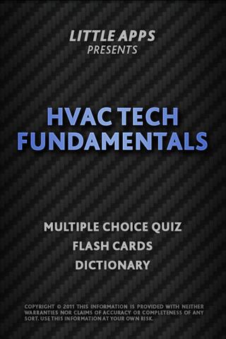 HVAC Tech Fundamentals Quizzes