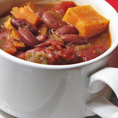 Kidney Bean and Sweet Potato Stew