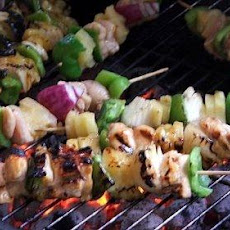 Tropical Chicken With Mango Yogurt Dipping Sauce