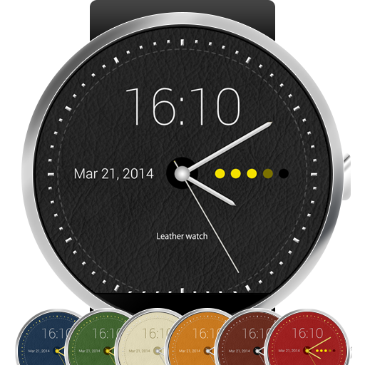 Rich Watchface: Theme Leather