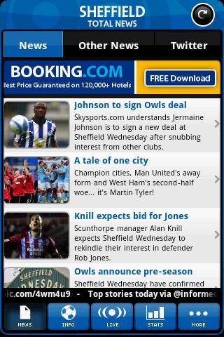 sheffield-wednesday-total-news for android screenshot