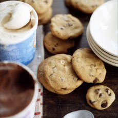Chunky Peanut, Chocolate, and Cinnamon Cookies