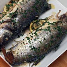 Pan-Roasted Whole Branzino