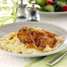 Lemon Chicken Parmesan Pasta