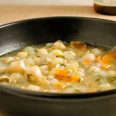 Kamut, Lentil, and Chickpea Soup