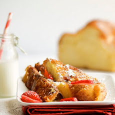 Fromage Blanc Stuffed French Toast