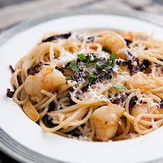 Ancho Chile, Shrimp, and Pasta