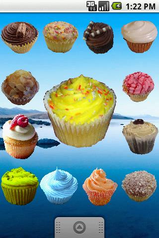 Cupcake Widget Stickers