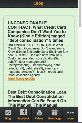 Debt Consolidation