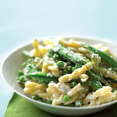 Two-Pea Pasta with Ricotta and Tarragon