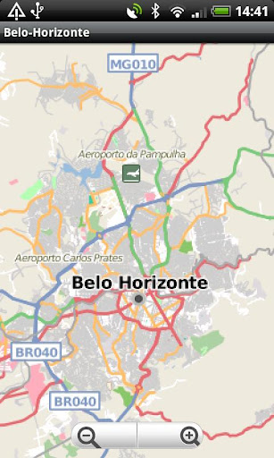 Belo-Horizonte Street Map