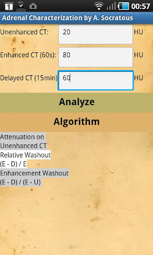 Adrenal Characterization