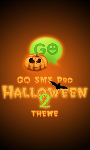 GO SMS Pro Halloween 2 theme