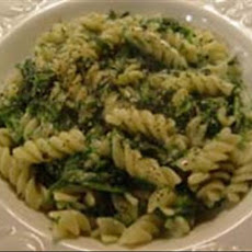 Cheese And Spinach Fettuccine