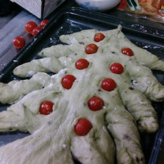 Matcha Christmas Tree   Bread