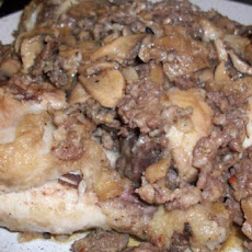 Mushroom Ragout With Chicken and Sausage