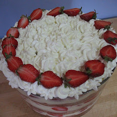 Strawberry Cream Trifle