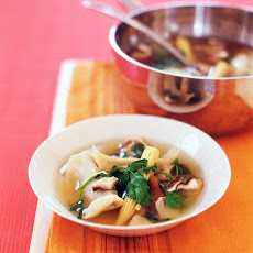 Asian Dumpling Soup