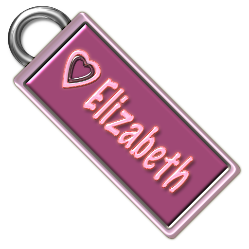 Elizabeth Name Tag LOGO-APP點子