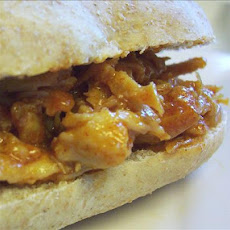 Barbecue Pulled Chicken Sandwiches