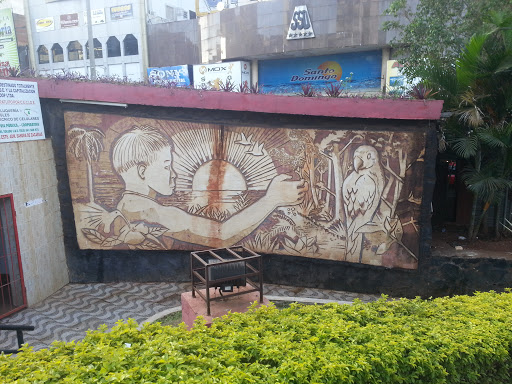 Mural Los Guaranies, Paseo San Blas