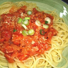 Sofia Loren's Pasta Sauce With Onions and Pancetta