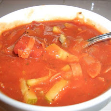 Pepperoni  Pizza Soup