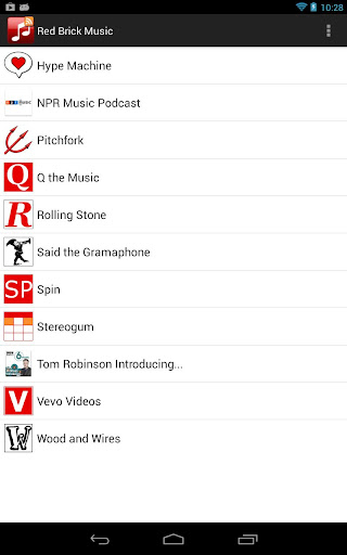 red-brick-music-news for android screenshot