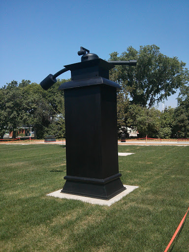 Metal Sculpture 8 In Borden Park 