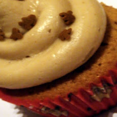 Caramel Gingerbread Cupcakes