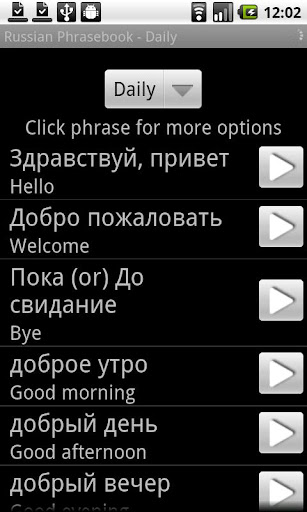 Russian AUDIO Phrasebook