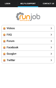 How to get Runjob Software lastet apk for bluestacks