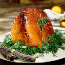Baked Ham with Bourbon Glaze