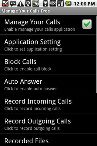 Manage Your Calls Free