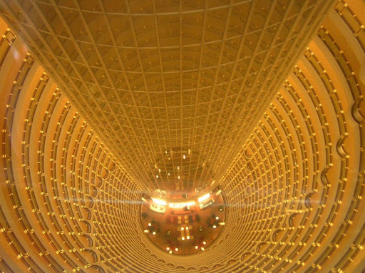 194-Shanghai-Jin Mao tower view down into hotel atrium.jpg