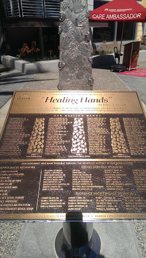Healing Hands Plaque