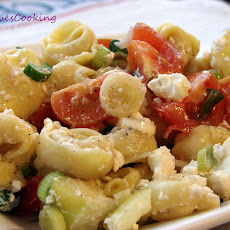 Tortellini Salad with Veggies