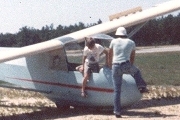 Geoff's early glider flights