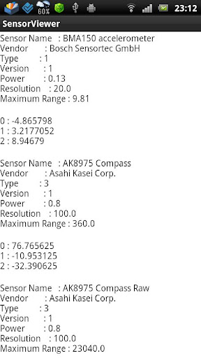 Sensor Viewer