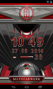 How to download Digi Clock Widget Red Gear 2.41 mod apk for bluestacks