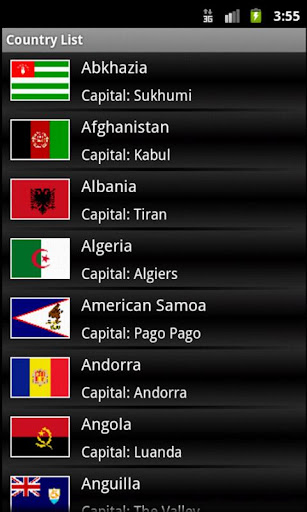 Country Capital Currency List