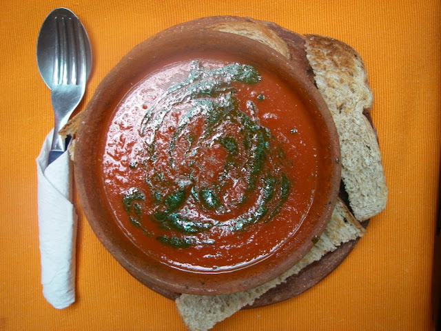 sopa de tomate