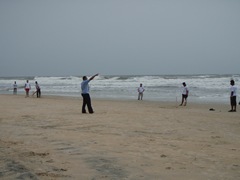beach cricket