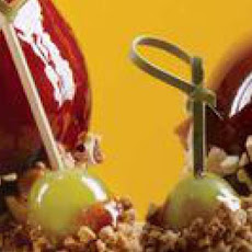 Candied Grapes with Grape-Nuts