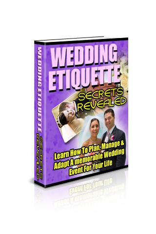 Wedding Etiquette Secrets