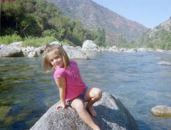 Erin on the Kings River
