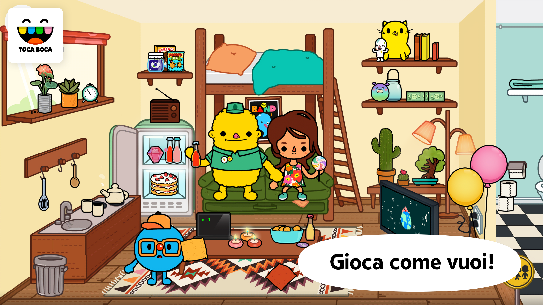 Android application Toca Life: Town screenshort