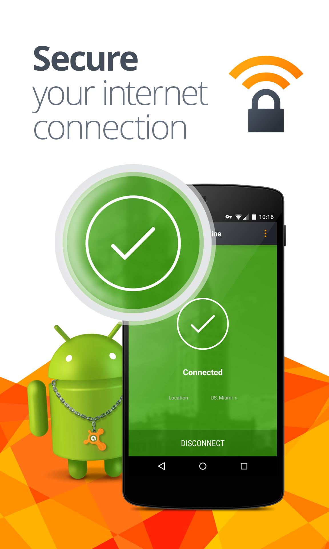 Android application VPN SecureLine by Avast - Security & Privacy Proxy screenshort